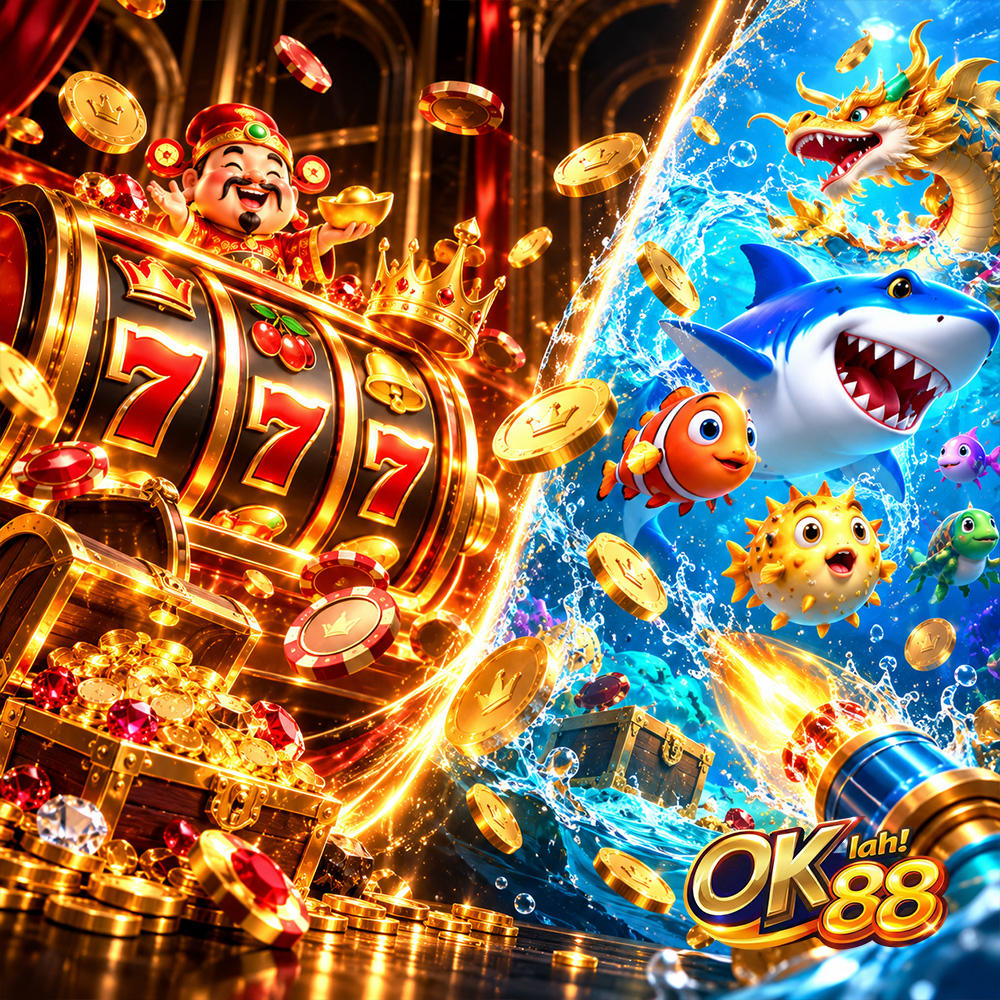 Online fishing game compared with slots and live casino